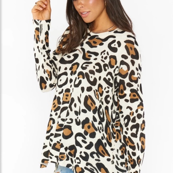 Show Me Your MuMu Animul Knit Bonfire Sweater Size L - Picture 2 of 9